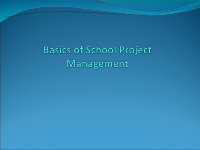 Basics of School project management..pdf